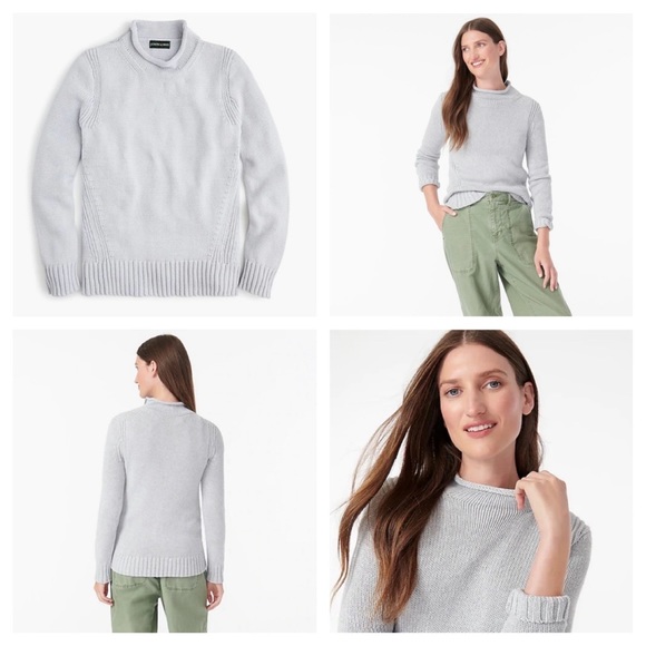 J. Crew Sweaters - J.crew 1988 Rollneck Sweater gray size large